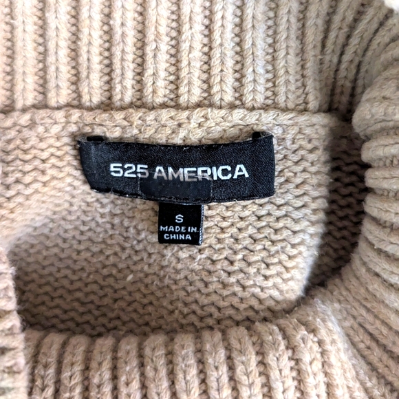 525 America Mock Neck Patch Sweater - Picture 5 of 6